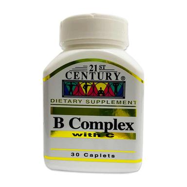 21st Century B Complex With Vitamin C Tablet 30s