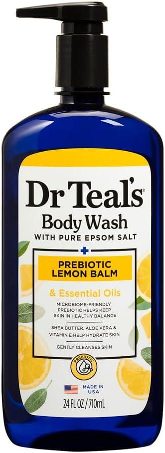 Dr Teal's Prebiotic Lemon Balm Body Wash 710ml