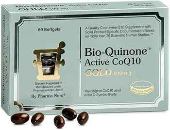 Bio-quinone Active Co Q10 Gold 100mg Softgel Capsules 60s