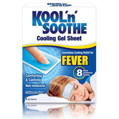 Kool N Soothe Children Sheets 4s