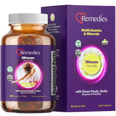 iremedies iwoman Multivitamins & Minerals Vegetable Tablets 90s
