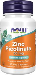 Now Zinc Picolinate 50mg Capsule 60s
