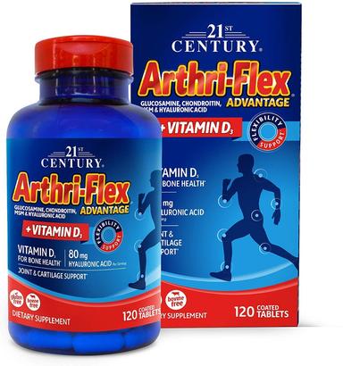 21st Century Arthriflex Advantage + Vitamin D3 Tablet 120s