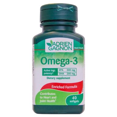Adrien Gagnon Omega 3 1000mg Capsule 40s