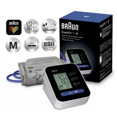 Braun Bua 5000 Euv1 Exactfit Upper Arm Blood Pressure Monitor