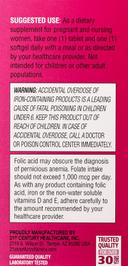 21st Century Prenatal Multivitamin/Mineral + DHA 60 Tablets / 60 Softgels Bottles 2's