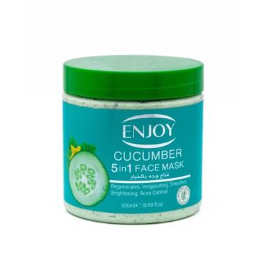 Enjoy Face & Body 5in1 Cucumber White Mask 500ml