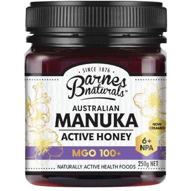 Barnes Naturals Active Manuka Mgo100+ 250gm