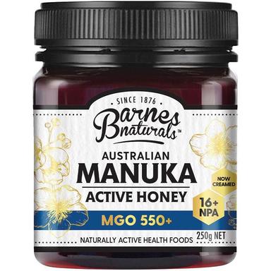 Barnes Naturals Active Manuka Mgo 550+ 250gm