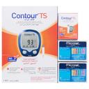 ASCENCIA CONTOUR TS GLUCOMETER + TEST STRIPS + MICROLET OFFER PACKAGE