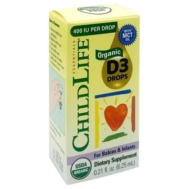 Childlife Organic Vitamin D3 Drops 6.25ml
