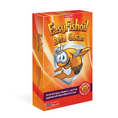 Easyfishoil Beta Glucan Chewable 30s