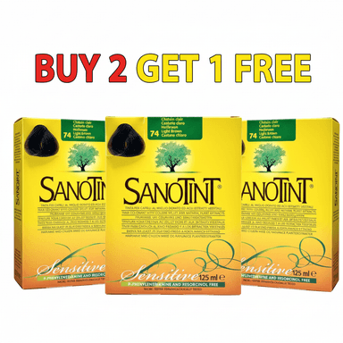 Sanotint Hair Color No 74 Buy 2 Get 1 Free Offer Pack