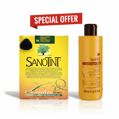 Sanotint Hair Color No 75 + Hair Care Shampoo Offer Pack