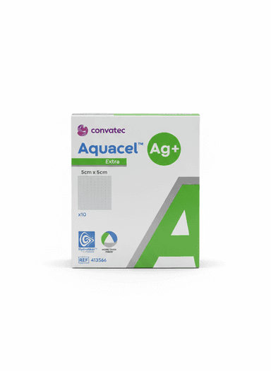 Aquacel Ag+ Extra Wound Dress 5cm x 5 cm 10s