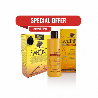 Sanotint Hair Color No 02 + Color Care Shampoo Offer Pack