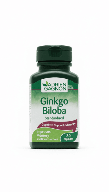 Adrien Gagnon Ginkgo Biloba 80mg Capsule 30s