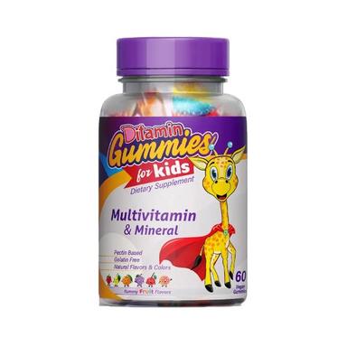 Ditamin Multivitamin And Mineral Gummies For Kids 60s