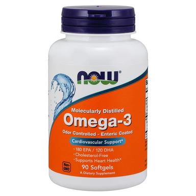 Now Omega-3 Enteric Coated Softgels 90s