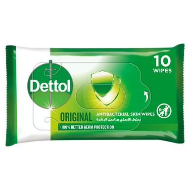 Dettol Original Wipes 10s