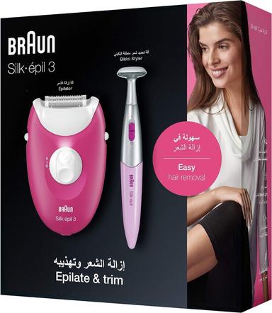 Braun Silk-epil 3 3420 Epilate & Trimmer