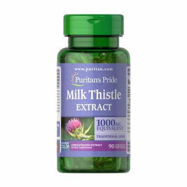 Puritan's Pride Milk Thistle Extract 1000mg Softgels 90s