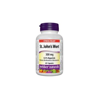 Webber Naturals St.johns Wort Exract 300 Mg Capsule 60s