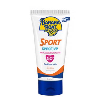 Banana Boat Sport Sensitive Spf50+ Mineral Sunscreen Lotion 90ml