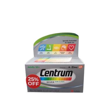 Centrum Silver With Lutein 25% Tablet 30s