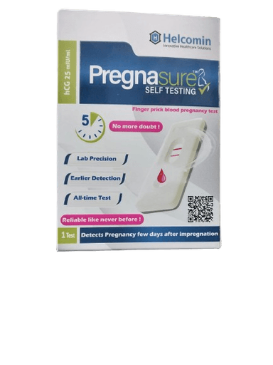 Pregnasure Finger Prick Pregnancy Test 1s