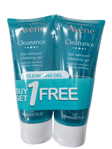 Avene Cleanance Gel 200ml Buy 1 Get 1 Free