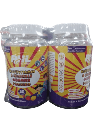 Phl Multivitamin & Minerals Gummies For Kids Offer Pack