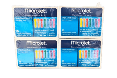 Ascensia Microlet Lancet 25s 4 Packs Offer